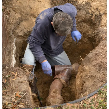Sewer line repair Pelham