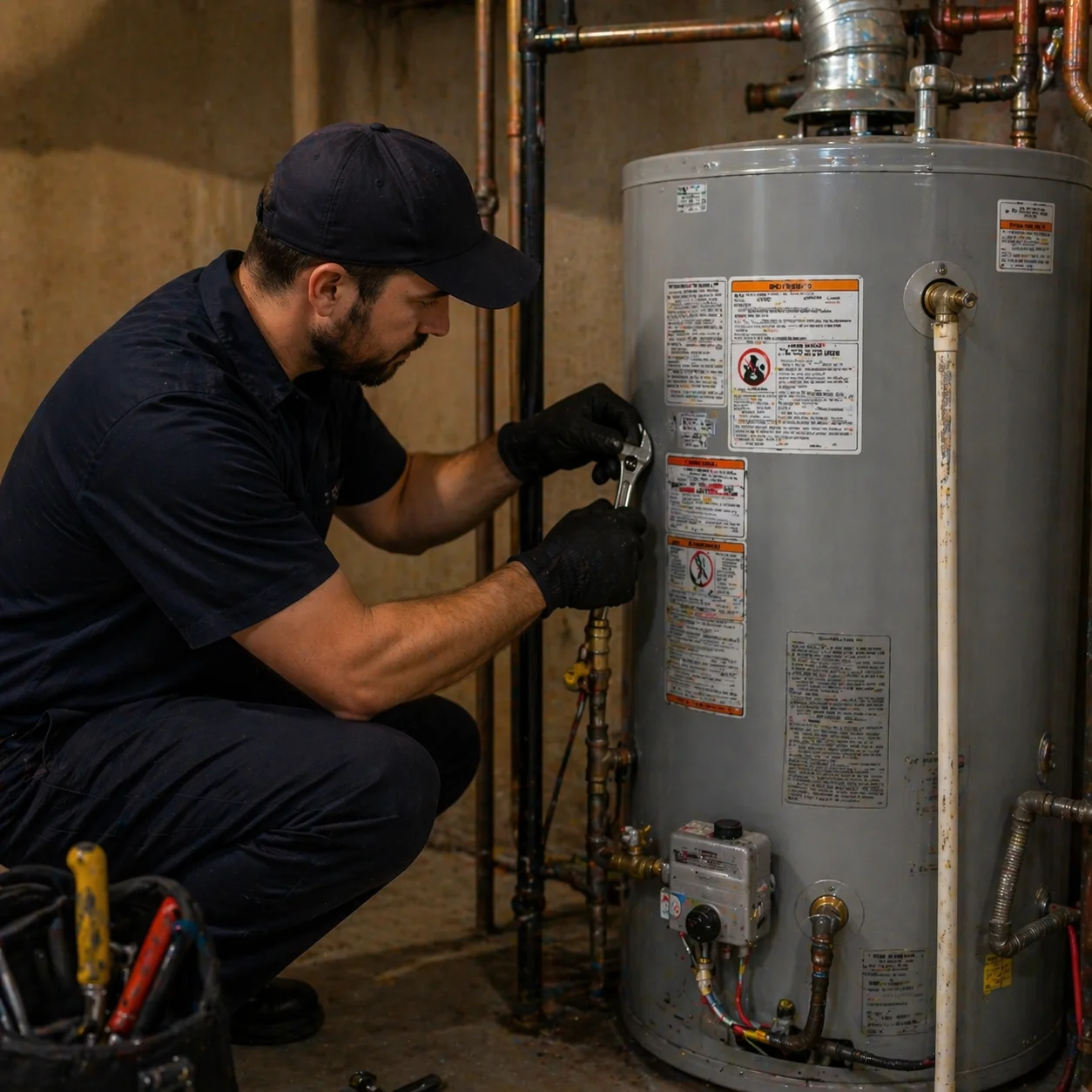 Tankless water heater installation Pelham